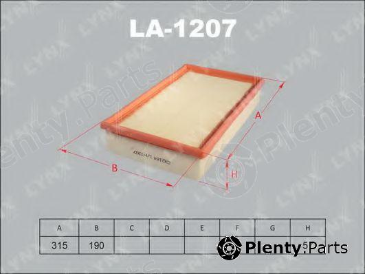  LYNXauto part LA1207 Air Filter