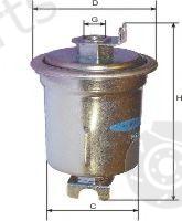  GOODWILL part FG512 Fuel filter
