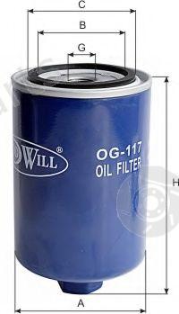  GOODWILL part OG117 Oil Filter