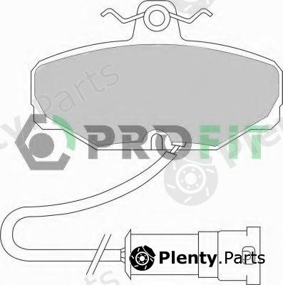  PROFIT part 50000408 Brake Pad Set, disc brake