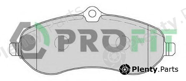  PROFIT part 5000-1771 (50001771) Brake Pad Set, disc brake