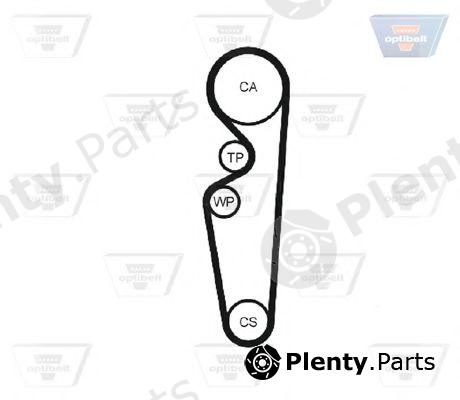  OPTIBELT part ZRK1108 Timing Belt