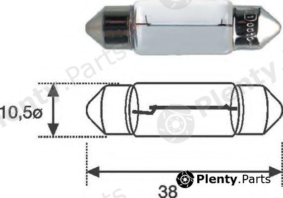  MAGNETI MARELLI part 009461100000 Bulb, licence plate light; Bulb, interior light; Bulb