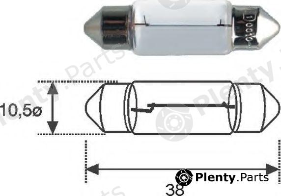  MAGNETI MARELLI part 009418100000 Bulb, licence plate light; Bulb, interior light; Bulb, boot interior light; Bulb, engine bay light; Bulb