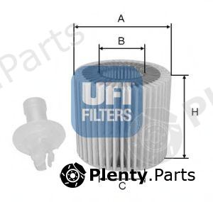  UFI part 25.116.00 (2511600) Oil Filter