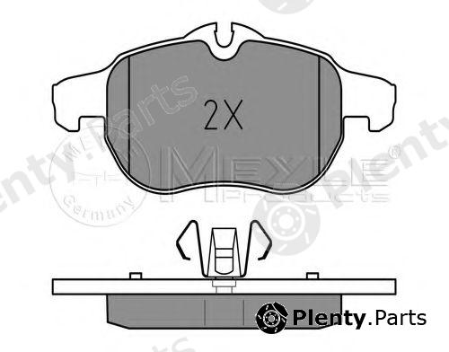  MEYLE part 0252340220 Brake Pad Set, disc brake