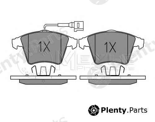  MEYLE part 0252374619W Brake Pad Set, disc brake