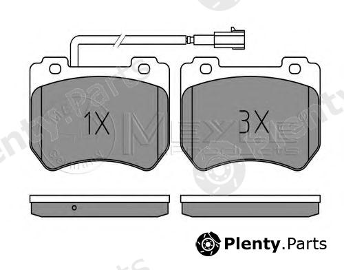  MEYLE part 0252485215/W (0252485215W) Brake Pad Set, disc brake