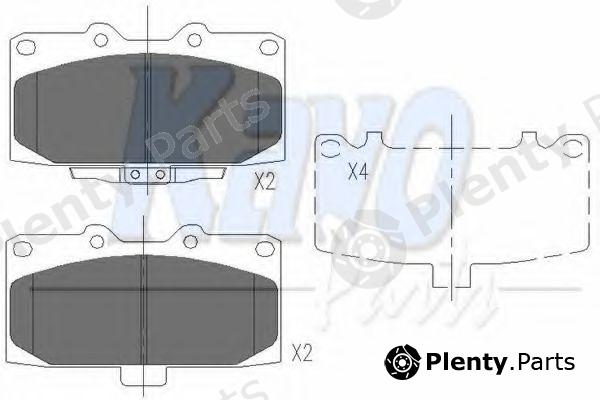  KAVO PARTS part KBP8003 Brake Pad Set, disc brake