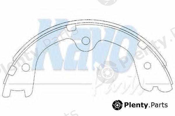  KAVO PARTS part KBS-7404 (KBS7404) Brake Shoe Set