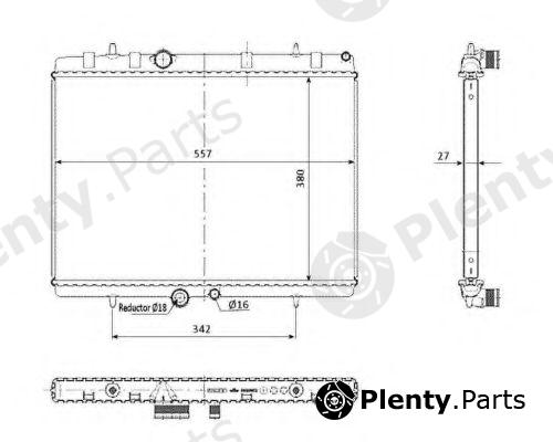  NRF part 50438 Radiator, engine cooling