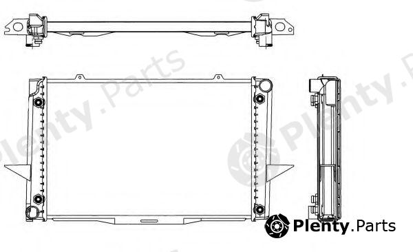  NRF part 539509 Radiator, engine cooling