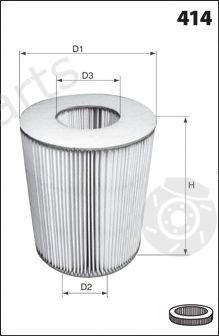  MECAFILTER part EL3879 Air Filter