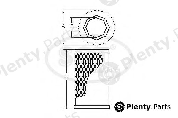  SCT Germany part SB613 Air Filter