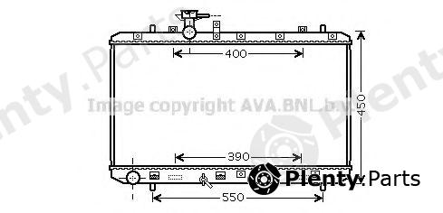  AVA QUALITY COOLING part SZA2084 Radiator, engine cooling