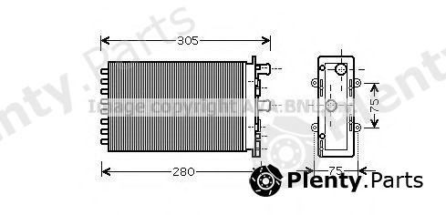  AVA QUALITY COOLING part VWA6239 Heat Exchanger, interior heating