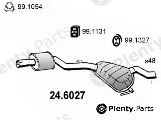  ASSO part 24.6027 (246027) Middle Silencer