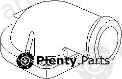  TOPRAN part 107307 Coolant Flange
