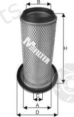  MFILTER part A1070 Air Filter