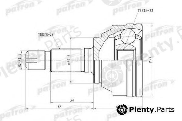  PATRON part PCV6893 Joint, drive shaft