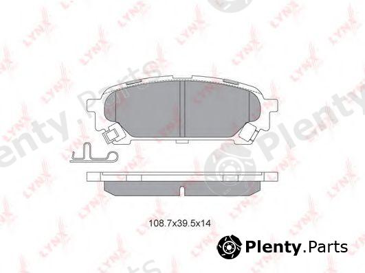  LYNXauto part BD7113 Brake Pad Set, disc brake