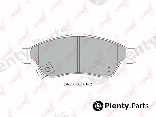  LYNXauto part BD-7311 (BD7311) Brake Pad Set, disc brake