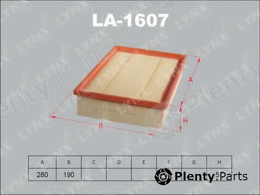  LYNXauto part LA1607 Air Filter