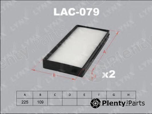  LYNXauto part LAC079 Filter, interior air