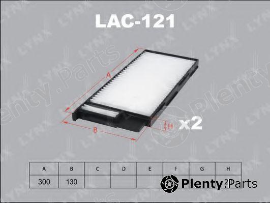  LYNXauto part LAC121 Filter, interior air