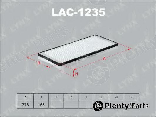  LYNXauto part LAC-1235 (LAC1235) Filter, interior air