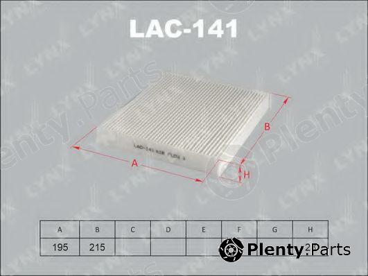  LYNXauto part LAC141 Filter, interior air