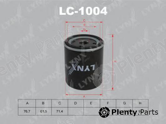  LYNXauto part LC1004 Oil Filter