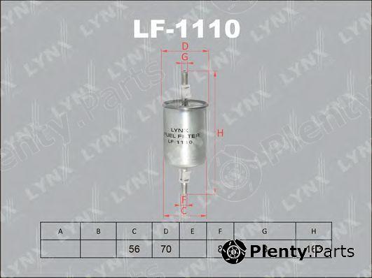  LYNXauto part LF1110 Fuel filter