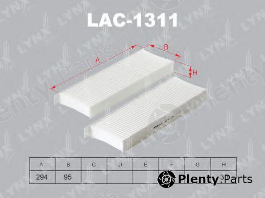  LYNXauto part LAC-1311 (LAC1311) Filter, interior air