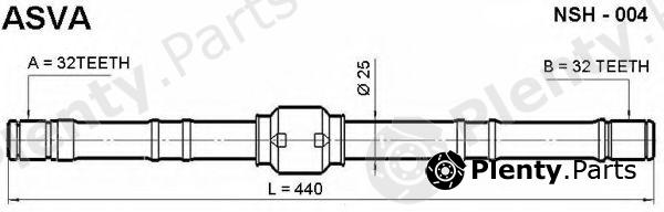  ASVA part NSH004 Replacement part