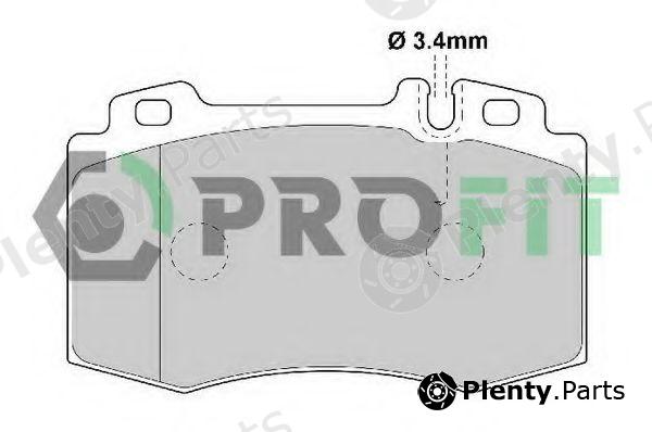 PROFIT part 50001661 Brake Pad Set, disc brake