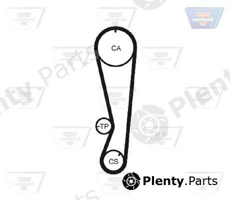  OPTIBELT part ZRK1004 Timing Belt