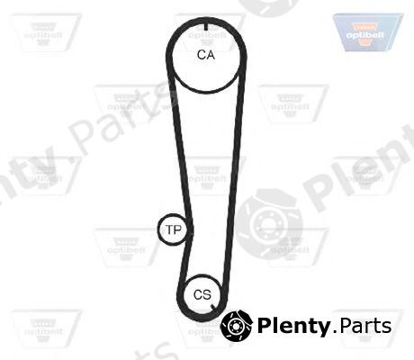  OPTIBELT part ZRK1040 Timing Belt