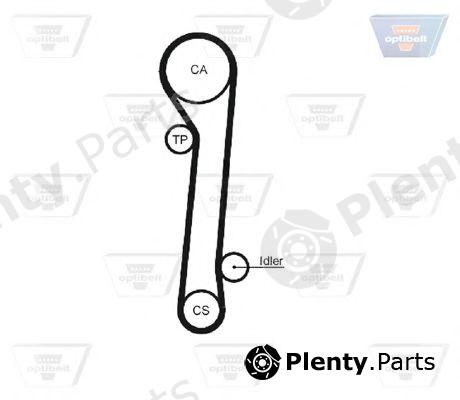  OPTIBELT part ZRK1169 Timing Belt