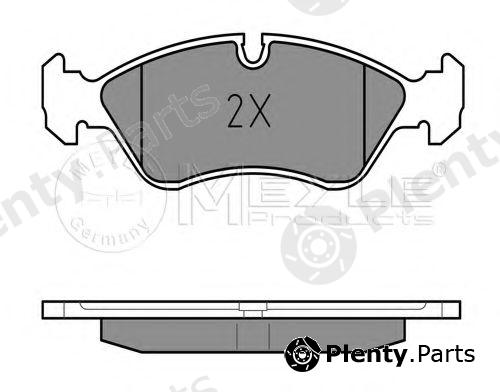  MEYLE part 0252119017 Brake Pad Set, disc brake