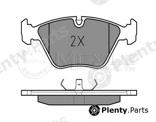  MEYLE part 0252121118 Brake Pad Set, disc brake