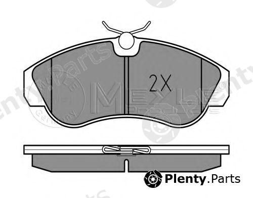  MEYLE part 0252179919/W (0252179919W) Brake Pad Set, disc brake