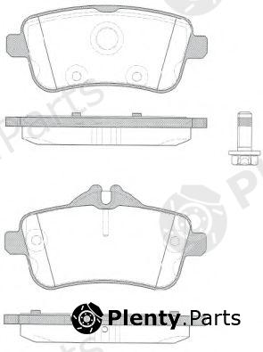  REMSA part 1503.10 (150310) Brake Pad Set, disc brake