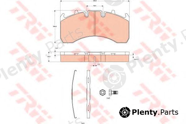  TRW part GDB5098 Brake Pad Set, disc brake