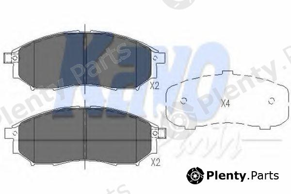  KAVO PARTS part KBP6567 Brake Pad Set, disc brake