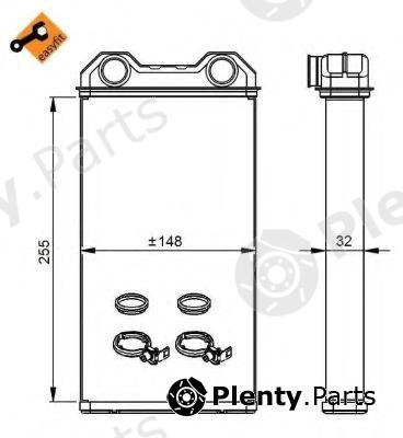  NRF part 54300 Heat Exchanger, interior heating