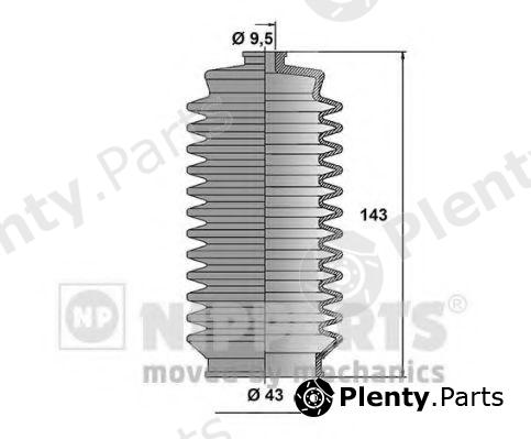  NIPPARTS part N2842031 Bellow Set, steering