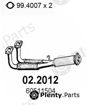  ASSO part 02.2012 (022012) Front Silencer