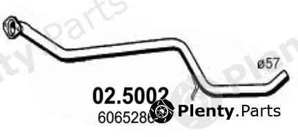  ASSO part 02.5002 (025002) Exhaust Pipe