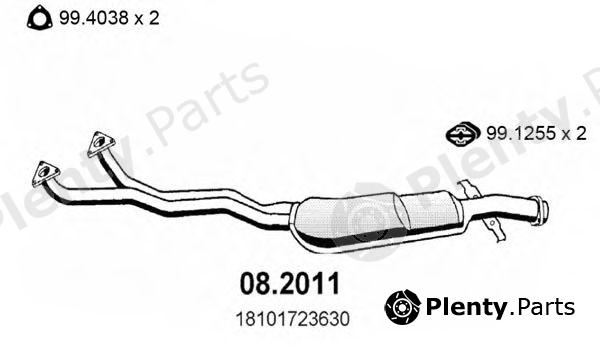  ASSO part 08.2011 (082011) Front Silencer